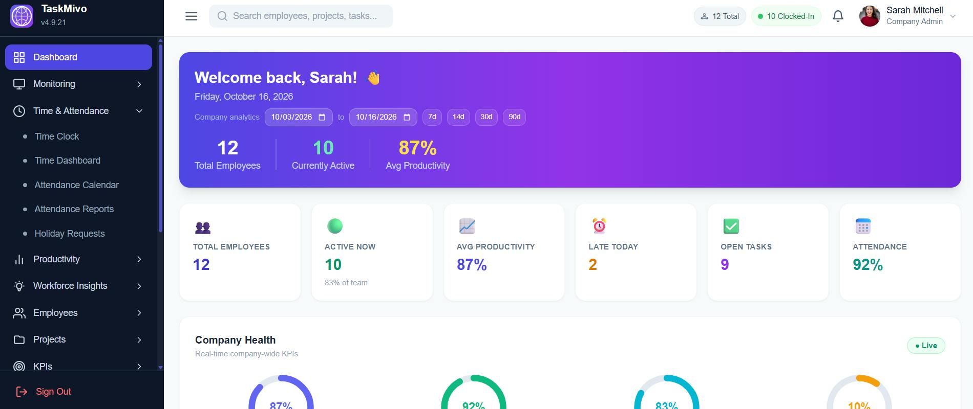 TaskMivo screenshot 3