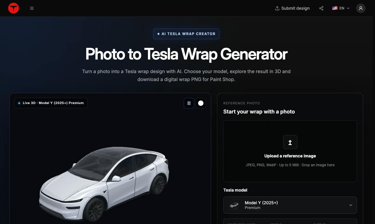 Tesla Wrap Pro screenshot 4