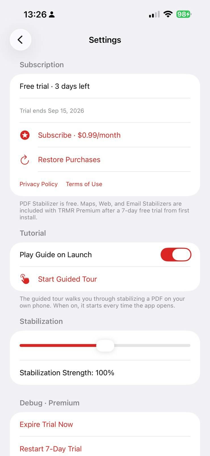 TRMR AI screenshot 3