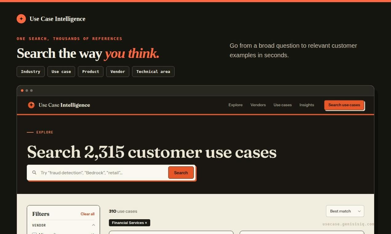 Use Case Intelligence screenshot 4