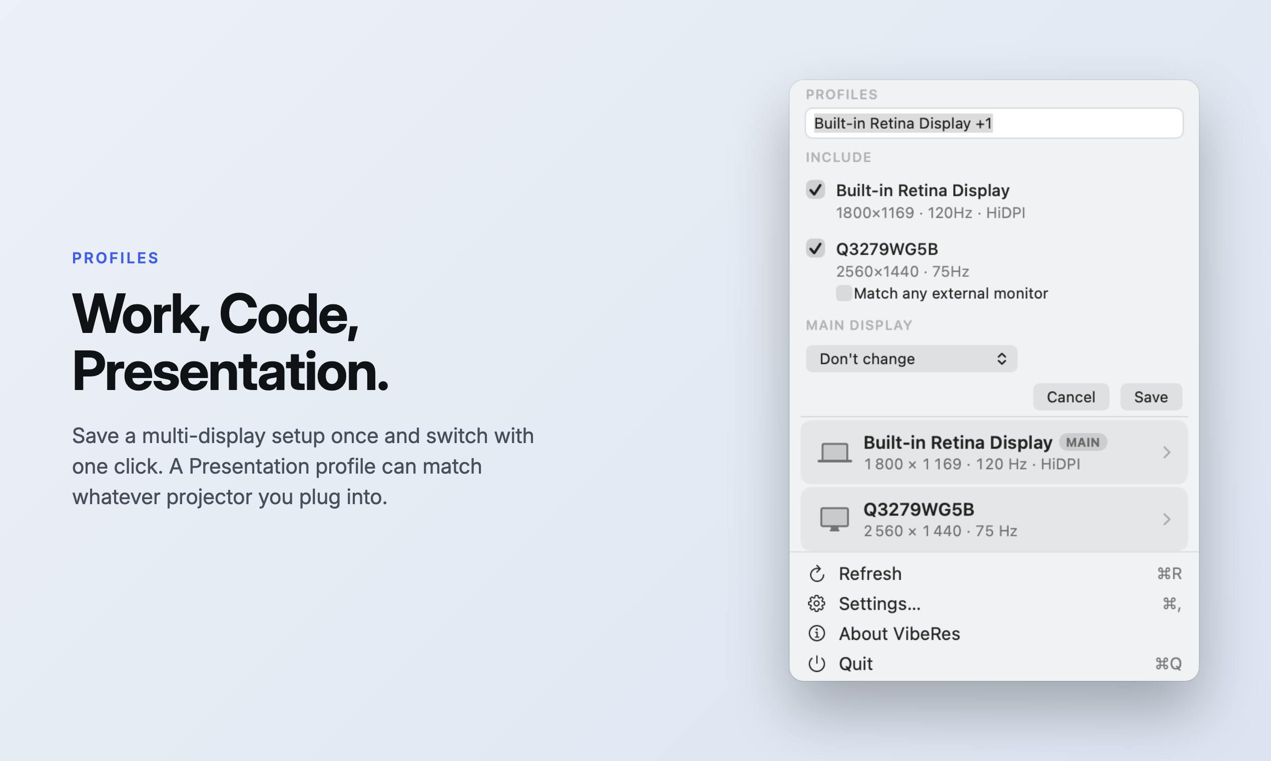 VibeRes screenshot 3